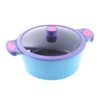 Кастрюля с крышкой Endever Aquarelle-284, 6,9 л