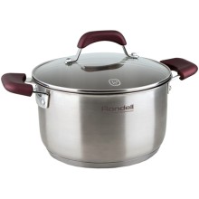 Кастрюля с крышкой Rondell Bojole RDS-736, 3,3 л Кастрюля с крышкой Rondell Bojole RDS-736, 3,3 л