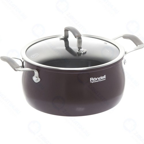 Кастрюля с крышкой Rondell Charm RDA-565, 5.6 л