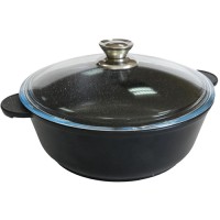 Жаровня с крышкой VICTORIA Diamond Induction, 3,5 л, 26 см (D1026G)