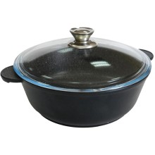 Жаровня с крышкой VICTORIA Diamond Induction, 3,5 л, 26 см (D1026G) Жаровня с крышкой VICTORIA Diamond Induction, 3,5 л, 26 см (D1026G)