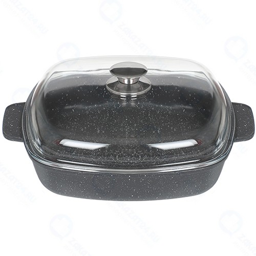 Жаровня с крышкой VICTORIA Diamond Induction, 28х28 см (D1128G)