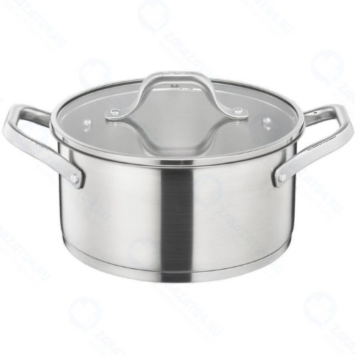 Кастрюля с крышкой Tefal E8254474 Hero 20 см