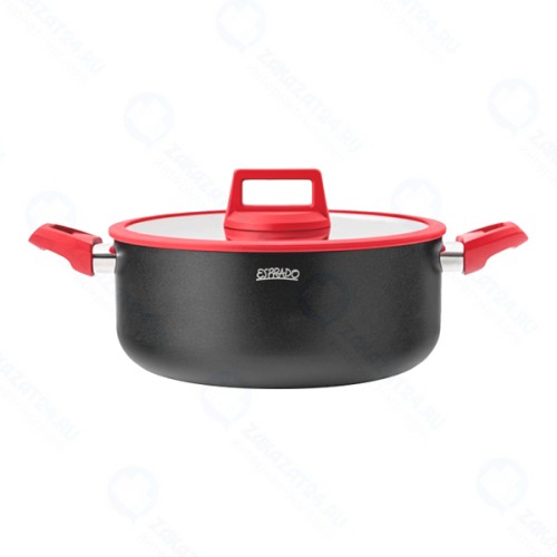Кастрюля с крышкой Esprado 24 см, 4,3л (FRNT24RE101)
