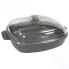Жаровня с крышкой VICTORIA Гранит, 26х26 см (G1126G)