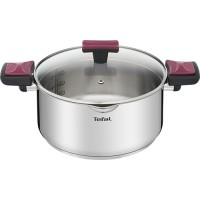 Кастрюля с крышкой Tefal Cook&Clip, 5 л (G7234674)