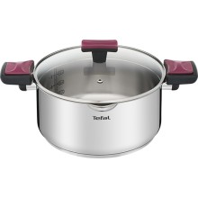 Кастрюля с крышкой Tefal Cook&Clip, 5 л (G7234674) Кастрюля с крышкой Tefal Cook&Clip, 5 л (G7234674)