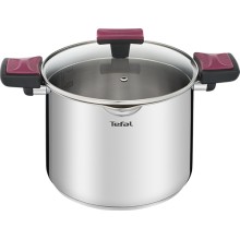 Кастрюля с крышкой Tefal Cook&Clip, 6,1 л (G7237974) Кастрюля с крышкой Tefal Cook&Clip, 6,1 л (G7237974)