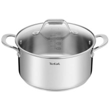 Кастрюля с крышкой Tefal 5,2 л (H8114674) Кастрюля с крышкой Tefal 5,2 л (H8114674)