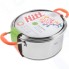 Кастрюля с крышкой Hitt Colorfest, 3,1 л, 20х10,5 см (HCF-OC20)