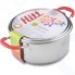 Кастрюля с крышкой Hitt Colorfest, 3,1 л, 20х10,5 см (HCF-RC20)