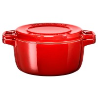 Кастрюля с крышкой-грилем KitchenAid 3,8 л (KCPI40CRER)