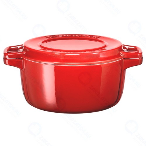 Кастрюля с крышкой-грилем KitchenAid 3,8 л (KCPI40CRER)