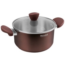 Кастрюля с крышкой Rondell Kortado RDS-1032, 2,8 л Кастрюля с крышкой Rondell Kortado RDS-1032, 2,8 л