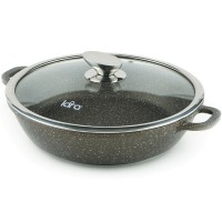 Сотейник с крышкой LARA Rio Choco, 24х7,5 см, 2,9 л (LR02-211 CHOCO)