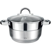 Кастрюля с крышкой LARA Aurora, 11,5x18 см, 2,8 л (LR02-401)