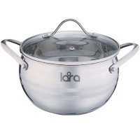 Сотейник с крышкой LARA Apple, 16x1 см, 2,1 л (LR03-06)