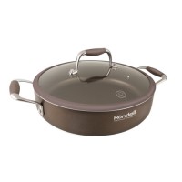 Сотейник с крышкой Rondell Mocco RDA-282, 26 cм