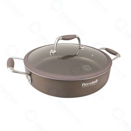 Сотейник с крышкой Rondell Mocco RDA-282, 26 cм