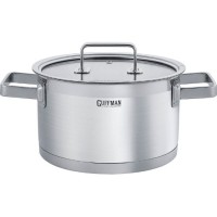 Кастрюля с крышкой GUFFMAN Diamond, 2,5 л (Q03-00218R)