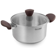 Кастрюля с крышкой Rondell RDS-1108 Kortado, 18 см, 2 л Кастрюля с крышкой Rondell RDS-1108 Kortado, 18 см, 2 л