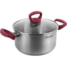Кастрюля с крышкой Rondell Heidi, 2,8 л (RDS-1113) Кастрюля с крышкой Rondell Heidi, 2,8 л (RDS-1113)