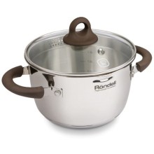 Кастрюля с крышкой Rondell RDS-916 Aristokrat, 18 см Кастрюля с крышкой Rondell RDS-916 Aristokrat, 18 см