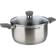 Кастрюля с крышкой Rondell Strike RDS-715 4,8 л Кастрюля с крышкой Rondell Strike RDS-715 4,8 л