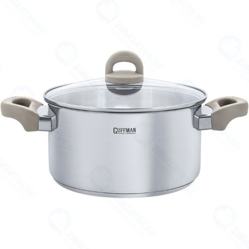 Кастрюля с крышкой GUFFMAN Fiesta, 5,8 л (T02-01222R)