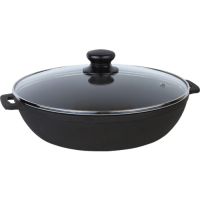 Жаровня с крышкой MAYSTERNYA T102C3, 24*6 см