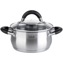 Кастрюля с крышкой TalleR 1,5 л (TR-11043) Кастрюля с крышкой TalleR 1,5 л (TR-11043)