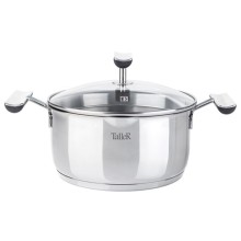 Кастрюля с крышкой TalleR 5,3 л (TR-17248) Кастрюля с крышкой TalleR 5,3 л (TR-17248)
