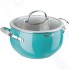 Кастрюля с крышкой Rondell Turquoise RDS-718, 3.8 л