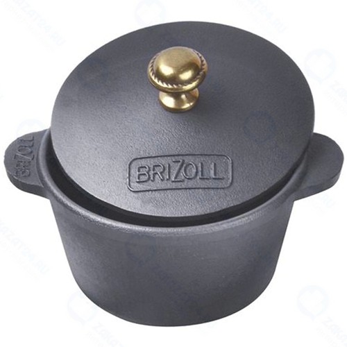 Кастрюля с крышкой TIMA Brizoll, 0,3 л, 10х6 см (Н03)