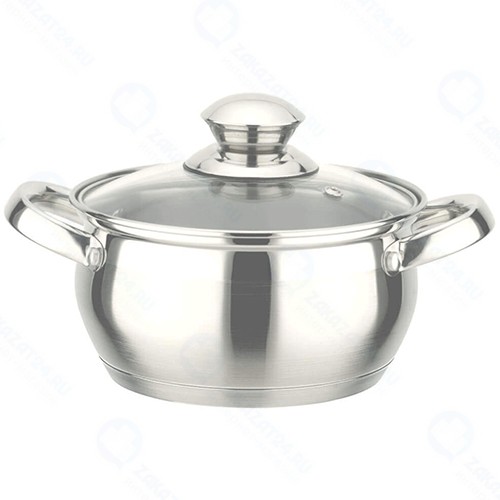 Кастрюля с крышкой TIMA П-1412 Практичная 1.2л с крышкой