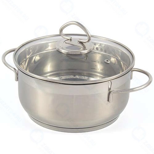 Кастрюля с крышкой TIMA 2 л (ТS-18)