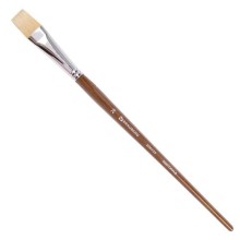 Кисть художественная Brauberg Art Classic, щетина, плоская, №26, длинная ручка (200725)