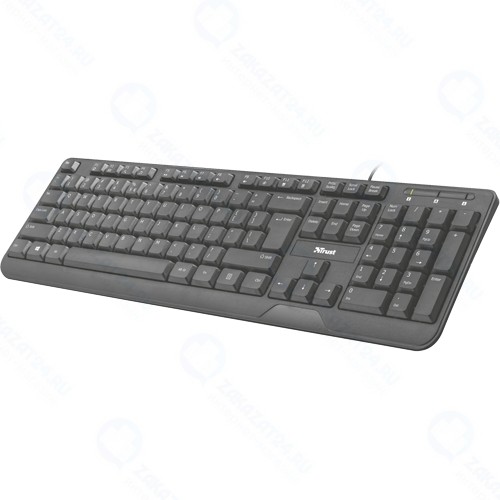 Клавиатура Trust Ziva Multimedia Keyboard (22174)