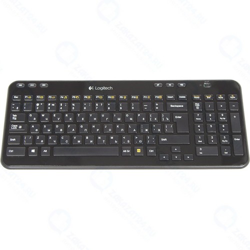 Клавиатура Logitech Wireless Keyboard K360 Black (920-003095)