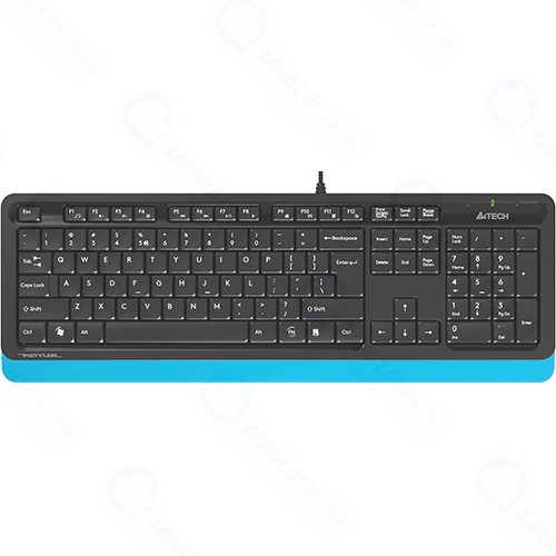 Клавиатура A4Tech FStyler FK10 Black/Blue