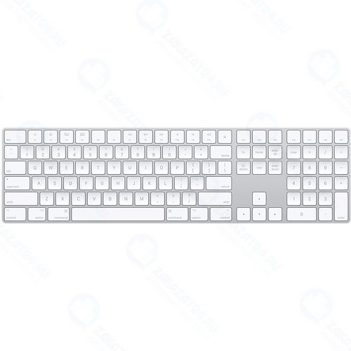 Клавиатура Apple Magic Keyboard with Numeric Keypad White (MQ052RS/A)