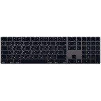 Клавиатура Apple Magic Keyboard with Numeric Keypad Russian Space Gray (MRMH2RS/A)
