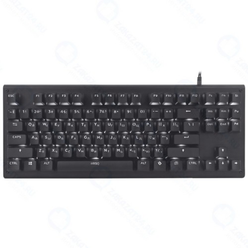 Игровая клавиатура RED-SQUARE Black Ice TKL MX Blue (RSQ-20006)