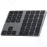 Клавиатура Satechi Aluminum Extended Keypad Space Gray (ST-XLABKM)
