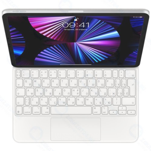 Клавиатура Apple Magic Keyboard для iPad Pro 11 (3-го поколения)/Air (4-го поколения) White (MJQJ3RS/A)