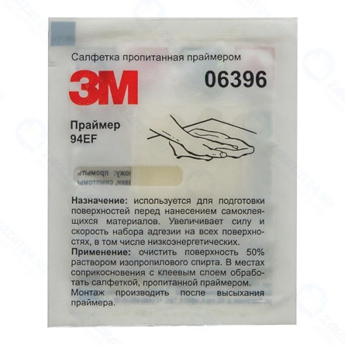 Пропитанные праймером салфетки 3M 3 шт (06396-3)