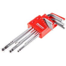 Набор ключей Hammer Flex, шестигранные, 9 шт (601-030)