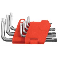 Набор торцевых ключей FIT Torx, Г-образные, T5-20, 8 шт (64001)