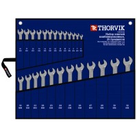 Набор комбинированных ключей Thorvik 6-32 мм, 25 шт (CWS0025)