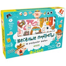 Книга для детей Clever Веселые портреты Книга для детей Clever Веселые портреты